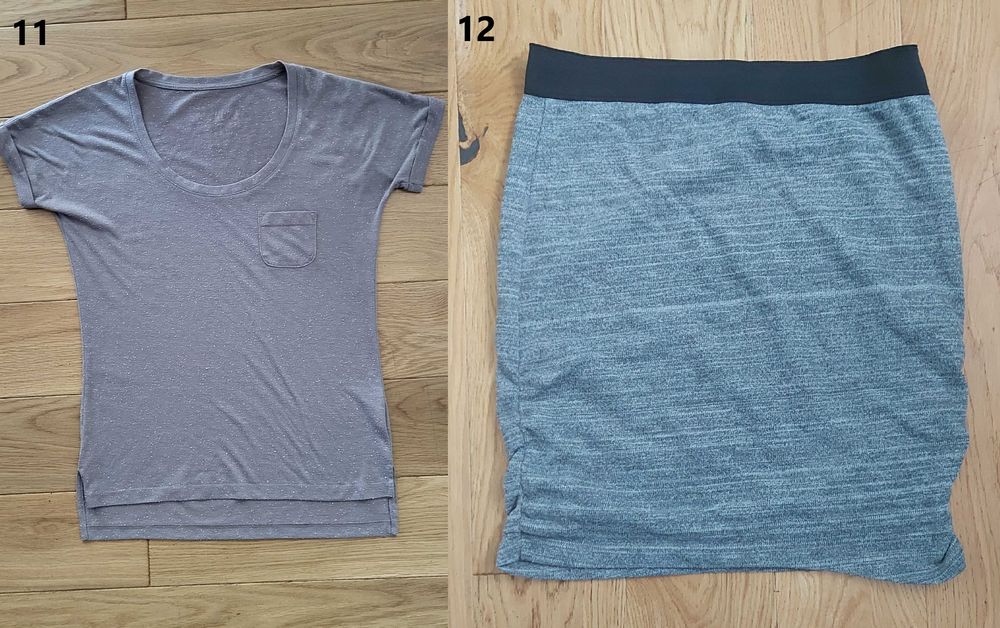 Wielopak 17 damskich ubrań w rozmiarze S