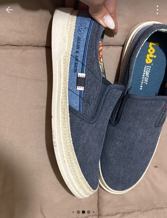 Sapatos azuis marinhos Louis tamanho 39