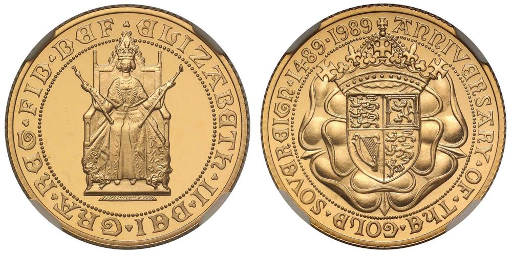 Libras Ouro Proof Anos "Especiais" de €1.190,00 a €3.300,00