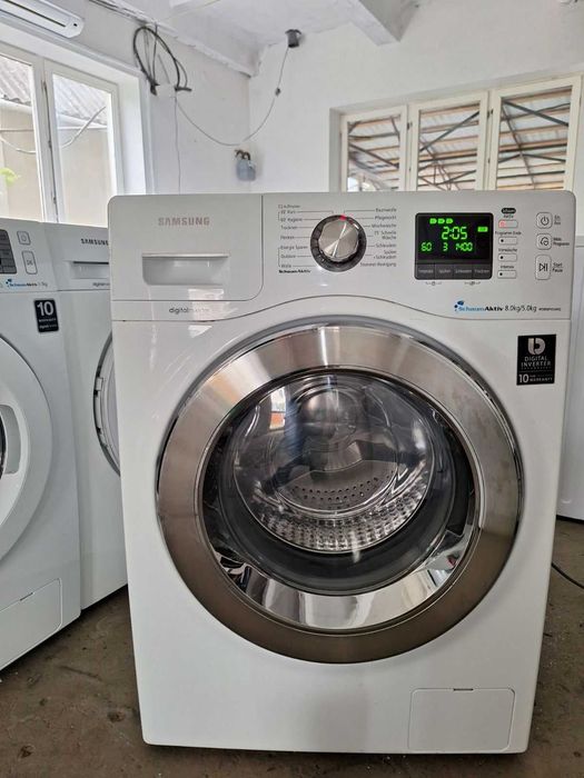 пральна машина з баком з бачком Samsung Schaum aktiv6-9 кг доставка