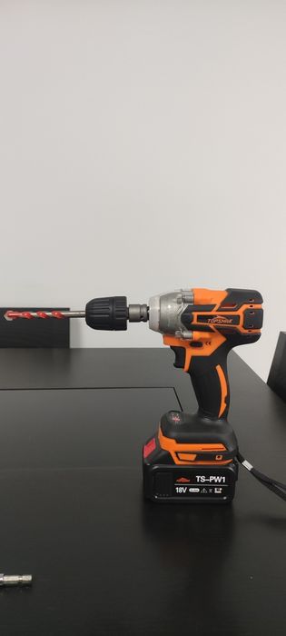 Chave de impacto aparafusadora furadeira