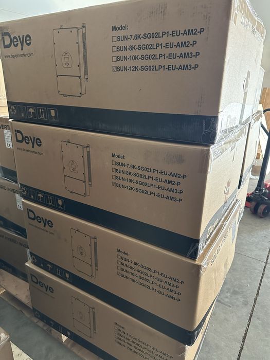 Гібридний інвертор Deye 8квт 1фаза