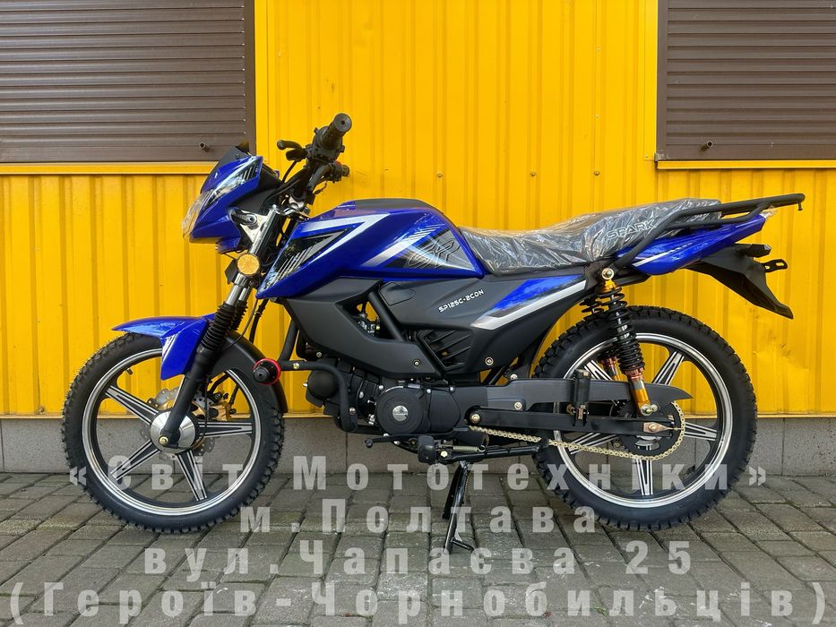 Новий мотоцикл Spark SP125C-2CDN 2025р. від оф.дилера!мопед альфа
