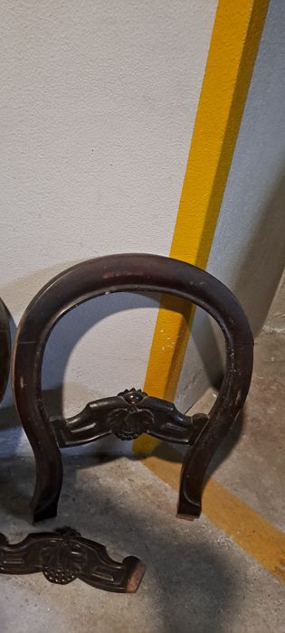 Encosto para cadeiras e caldeirões