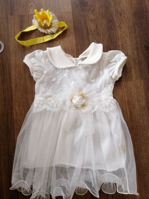 Платье на принцесу 3-6 месяцев