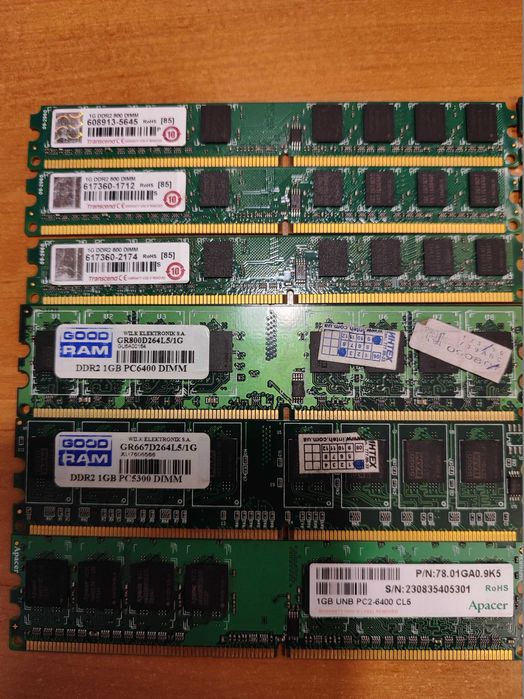 Оперативна пам'ять DDR2 на 1gb