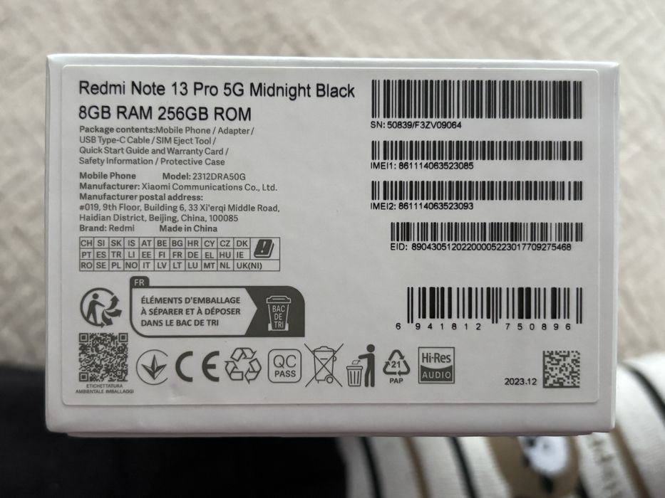 Redmi Note 13 Pro 5G 8/256