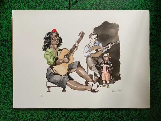 Serigrafia Paula Rego Fado