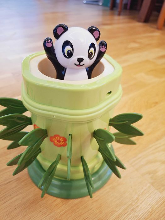 Gra zręcznościowa Panda w bambusie. Zabawka dla dzieci