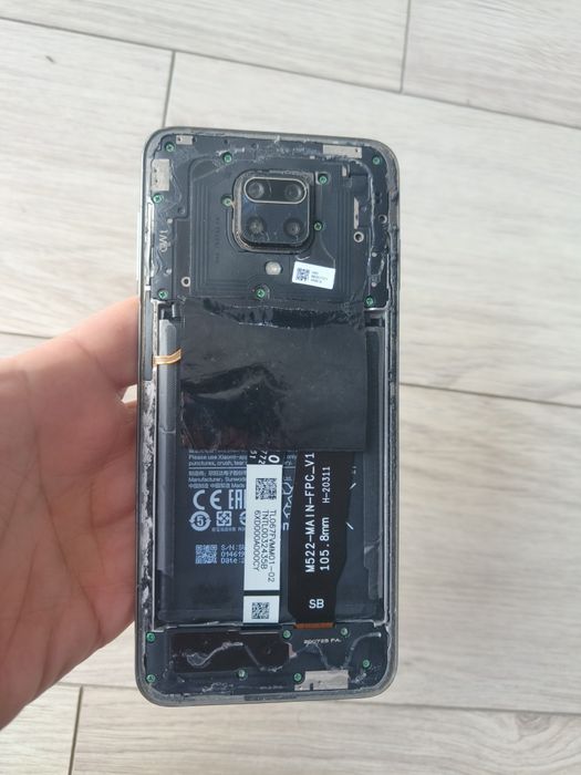 Xiaomi redmi note 9 pro uszkodzony