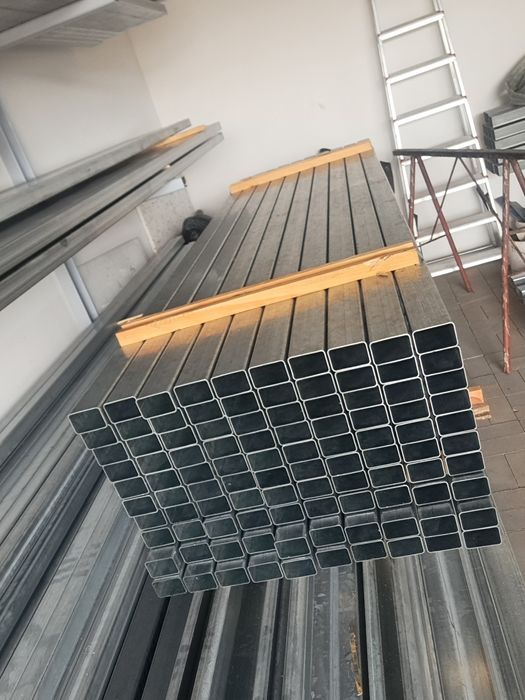 Słupek 60x40 Dl 240cm ocynk Bardzo solidny !! Okazja