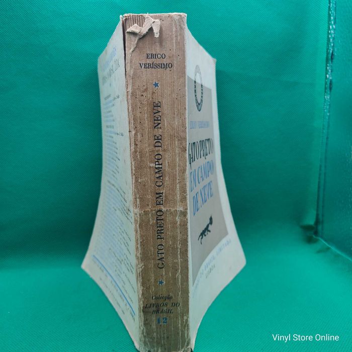 Livro - Gato Preto em campo de Neve- Erico Verissimo - Ref-PAR4