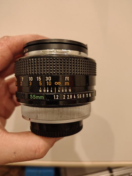 Об'єктив Canon 55mm 1:1.2 FD
