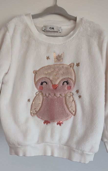 Bluzy dziewczęce 104 8 szt.