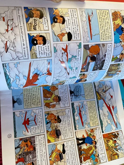 Banda desenhada Tintim 2000