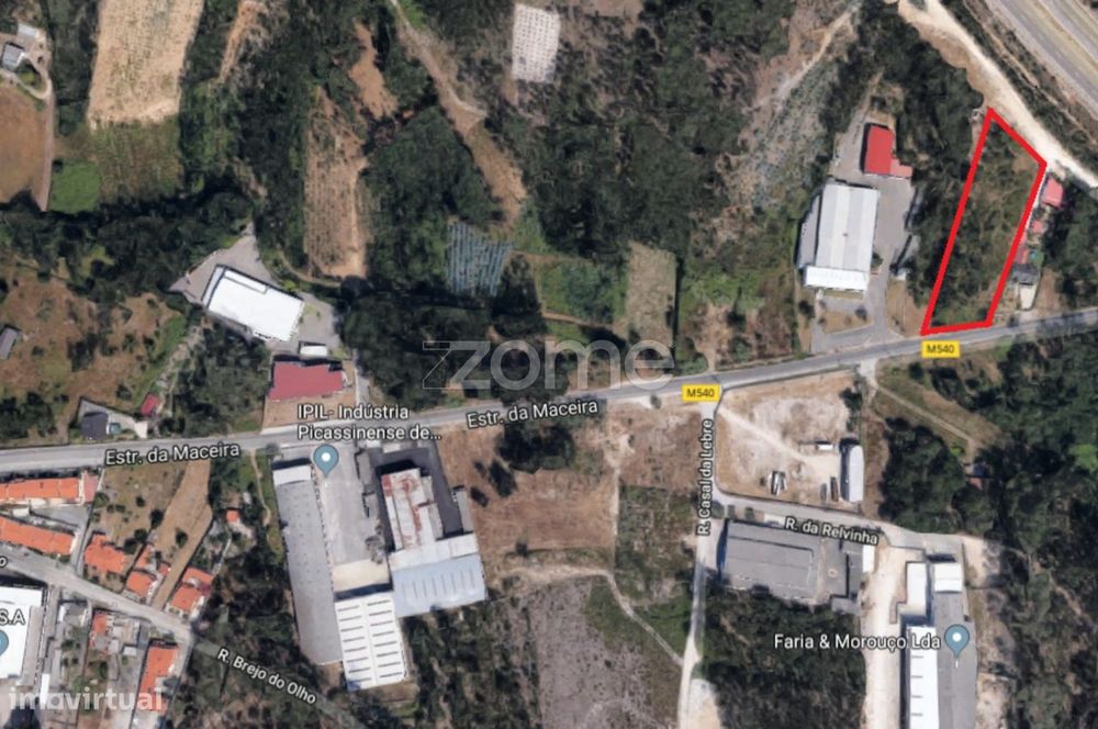 Terreno com 3445m2 na Maceira