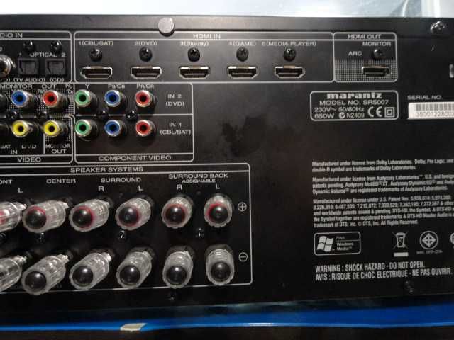 Marantz SR 5007 Amplituner wielokanałowy 7.2