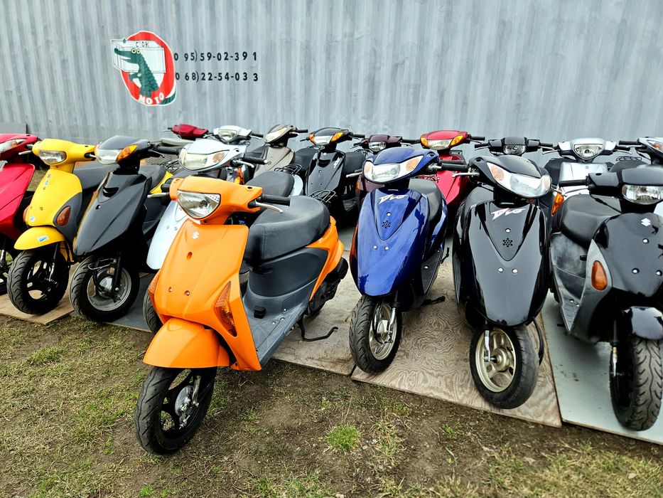Японський мопед suzuki mollet без пробігу по Україні стокмото скутер