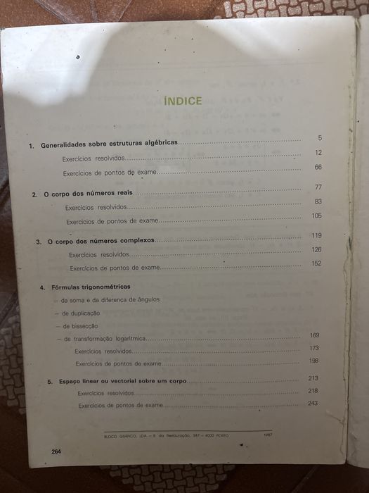 “Matemática - exercícios resolvidos” 12.º ano - Porto Editora