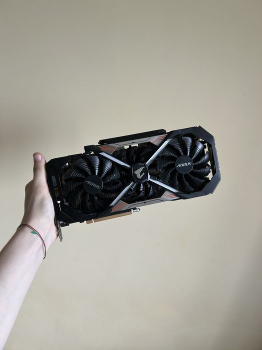 Не робоча! GTX 1080 TI Aorus 11Gb Відеокарта