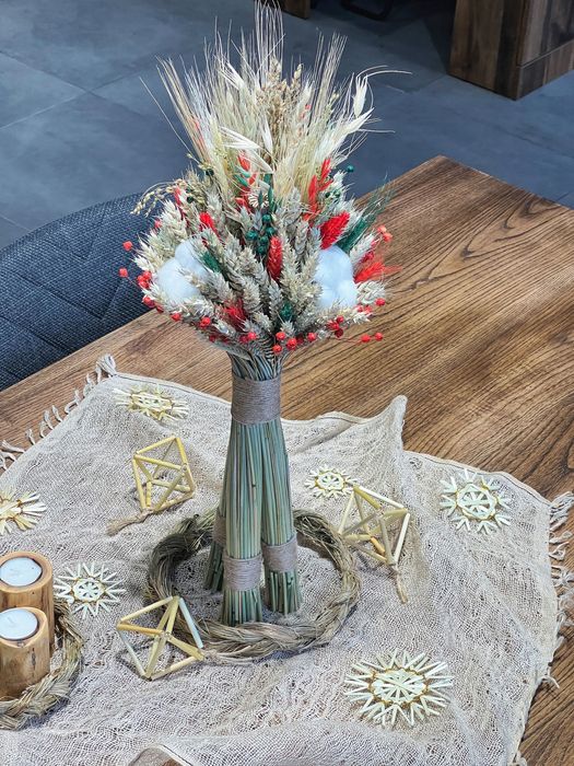 Дідух, дідухи, сніп, подарунок Різдво, декор на Різдво