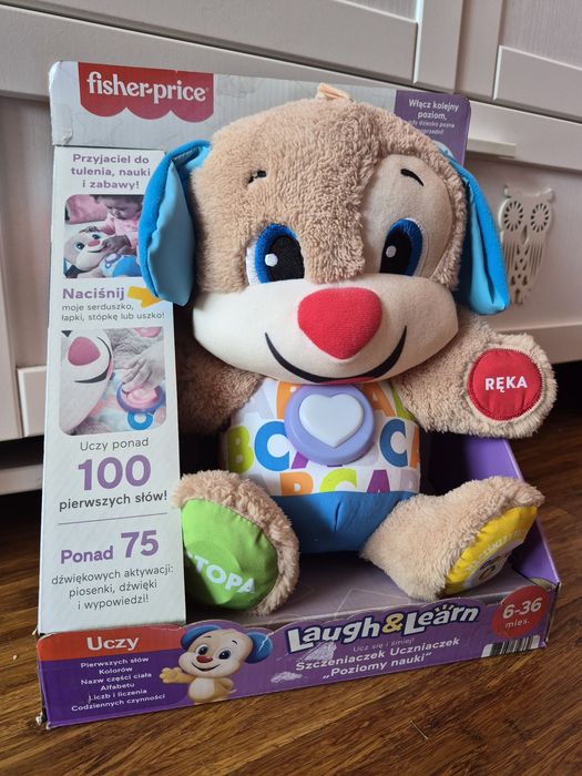 Szczeniaczek uczniaczek Fisher price nowy zabawka