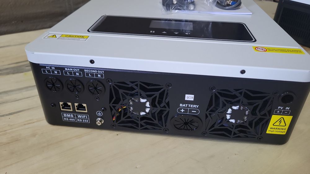 Гібридний інвертор, 48В,  6,2кВт, перетворювач, ДБЖ, ИБП