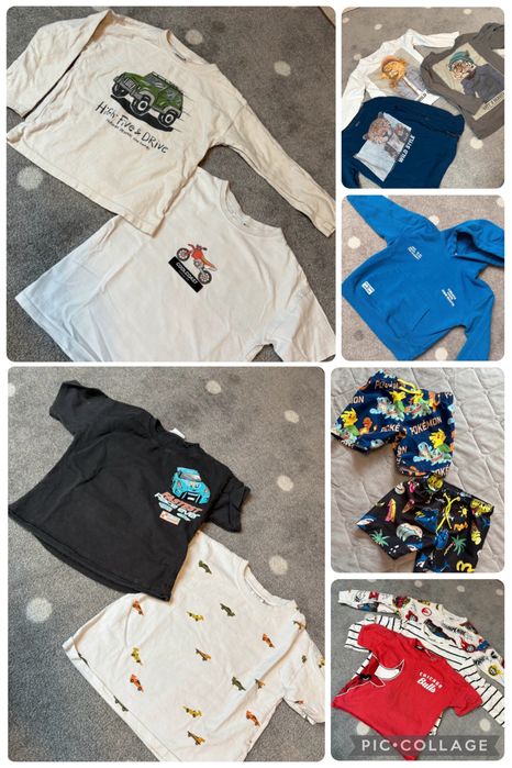 Oddam Ubrania zara i h&m 104-122