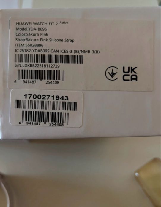 Smartwatch Huawei fit 2