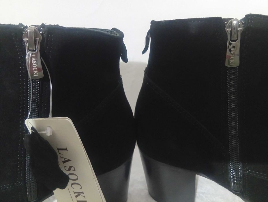 Lasocki trzewiki skórzane