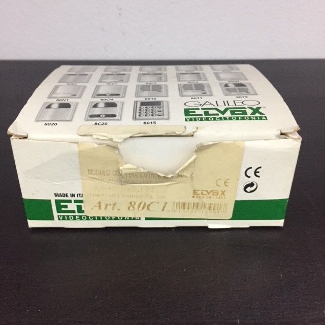 Módulo com botão e fechadura Elvox 80C164585160973697124