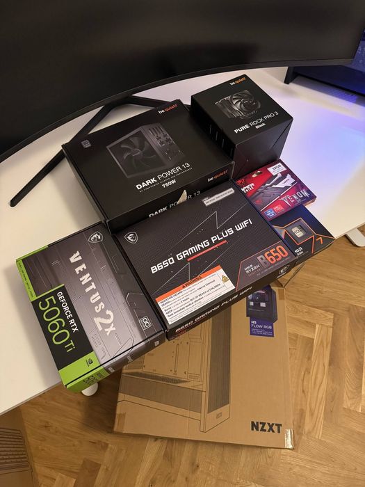 Pc 9700X RTX 5060Ti 32Gb DDR5 B650 1Tb SSD 750W WiFi