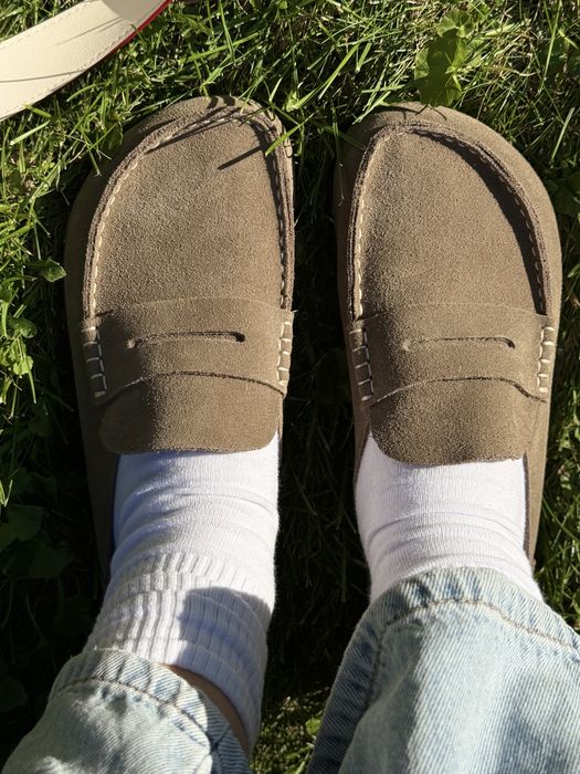 Замшеві шльопанці   Мюлі клоги біркеншток birkenstock naples