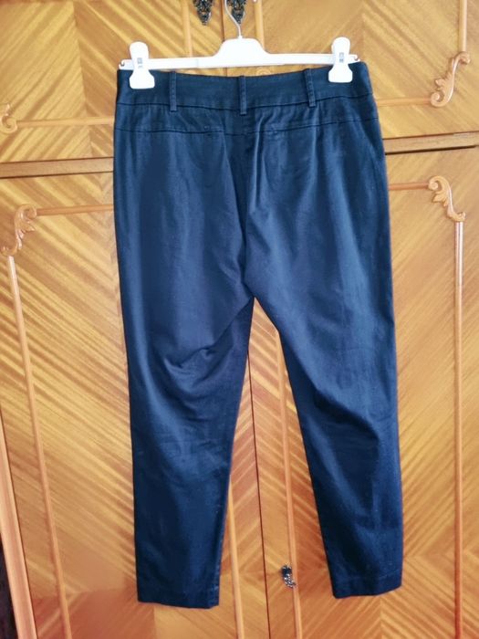 Hobbs London хлопковые чёрные брюки чиносы  р.10