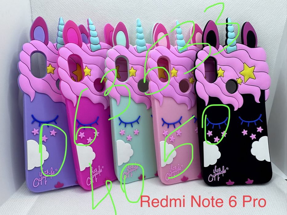 3d резиновый чехол пони для xiaomi Redmi 9c Note 9 pro Mi 9t и другие