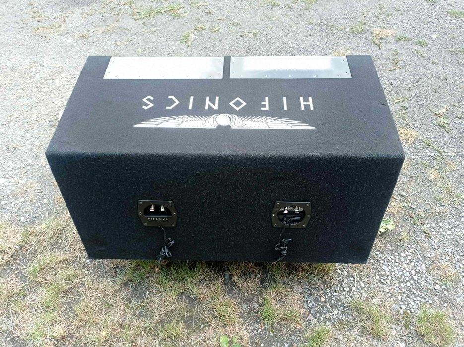 Subwoofer Tuba Skrzynia Basowa HIFONICS BRUTUS BX 12 DUAL USA 2 x 400RMS