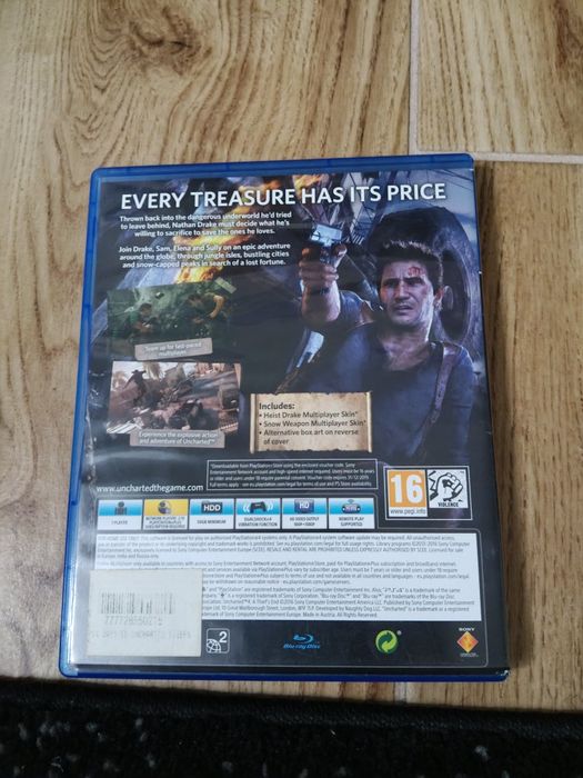 Uncharted 4 gra ps4