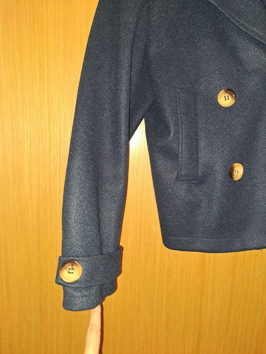 Navy-style coat
