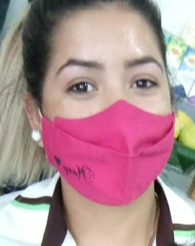 Máscaras personalizadas bordadas