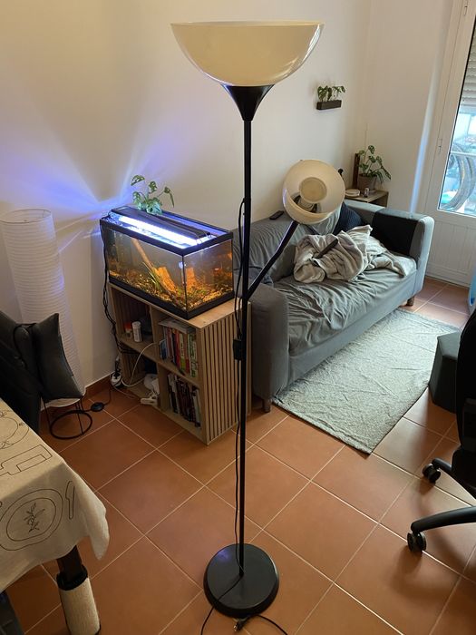 Candeeiro ikea c/ 2 focos