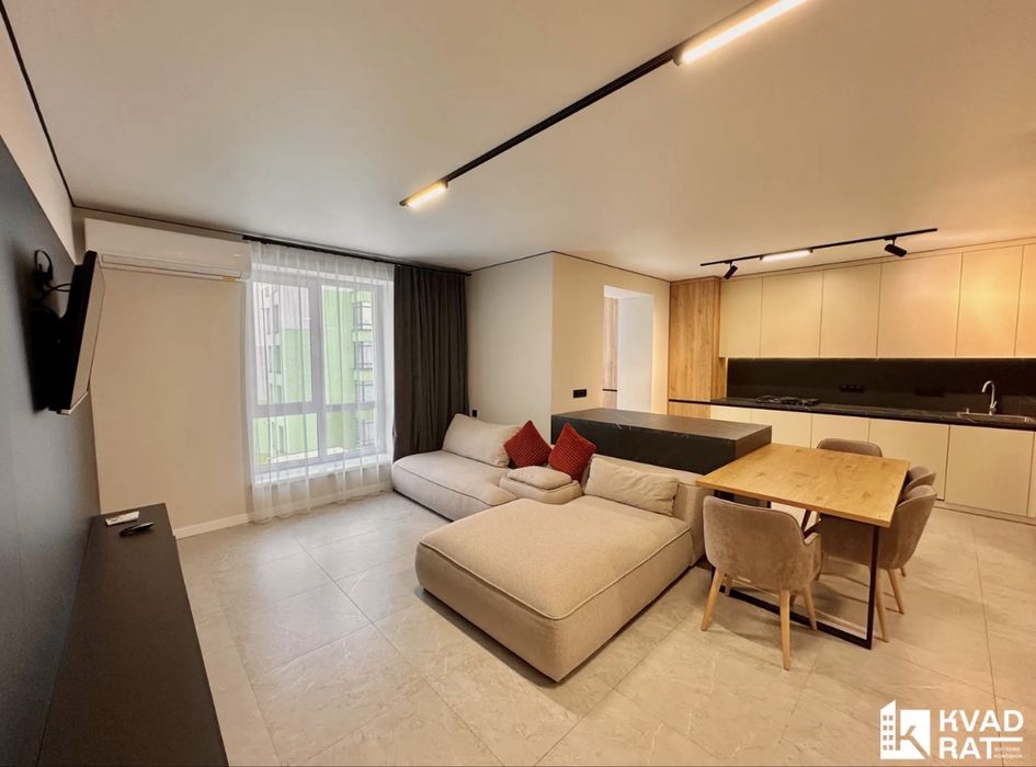 Оренда шикарної 2кім +кухня студія біля озера, перша здача