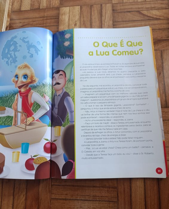 Livro histórias e receitas Leopoldina