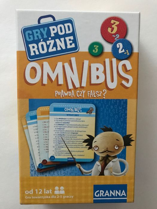 Nowa: Gry pod różne- gra karciana omnibus