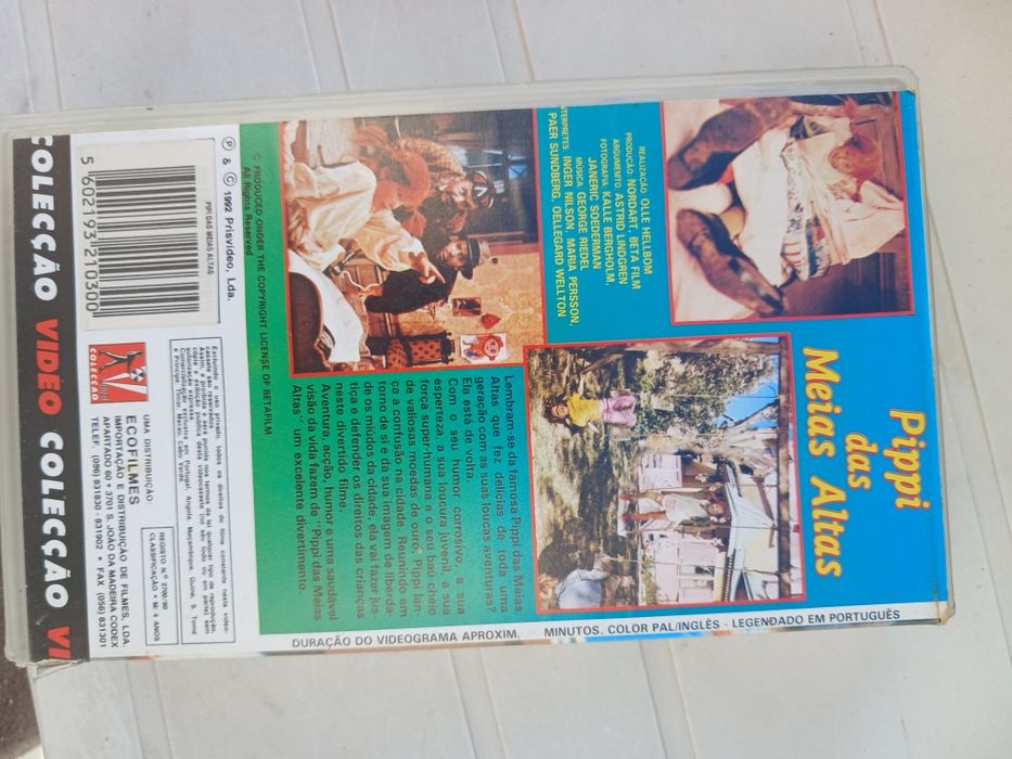 VHS Pipi das meias altas