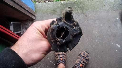 Acelarador de mota antiga