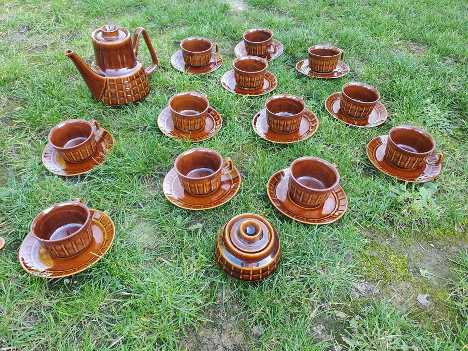 Zestaw Porcelit Pruszków kratka