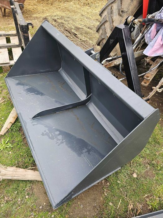 Łyżka z Kiprem HYDRAULICZNYM na tył ciągnika Łycha do ziemi szufla