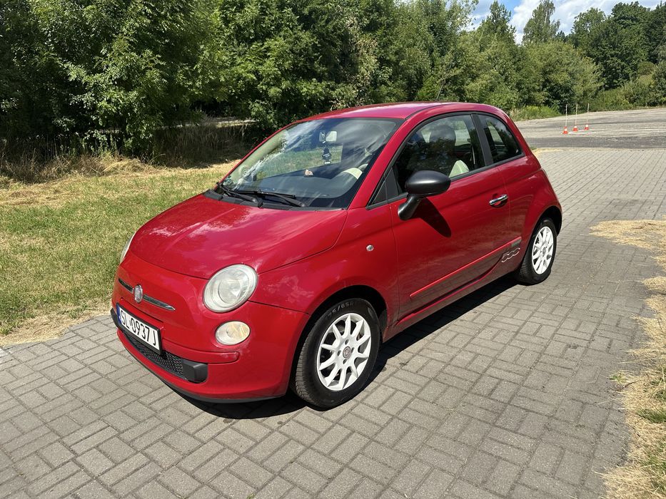 Fiat 500 1.2benzyna – zadbany, ładny, klimatyzacja Idealny samochód miejski