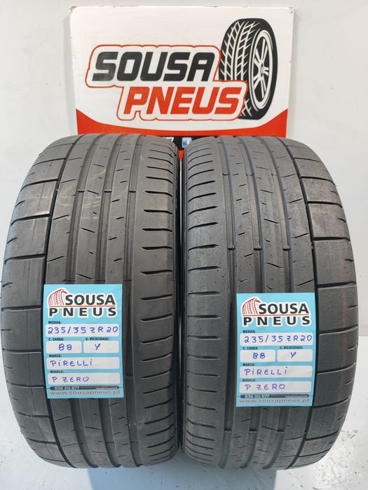 2 pneus semi novos 235-35R20 Pirelli - Oferta dos portes