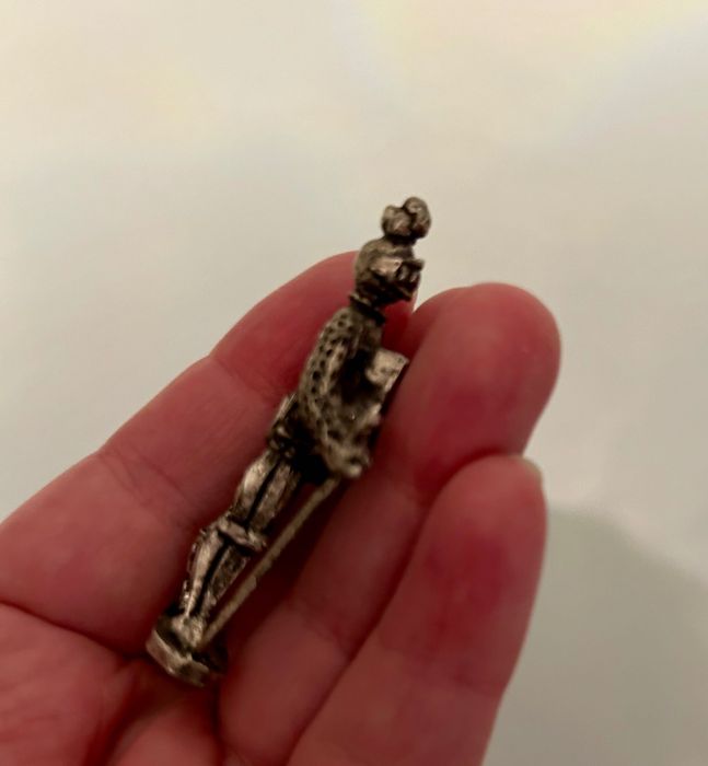 Ryycerz magnes na lodówkę lub tablicę z Heidelbergu w Niemczech